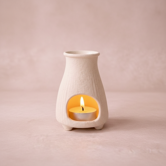 INCENSE BRICK AND OIL BURNER