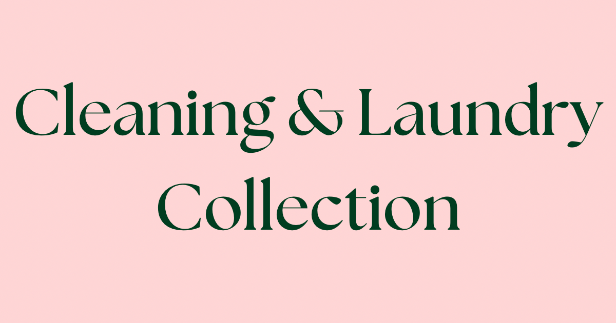 Cleaning & Laundry Inspired